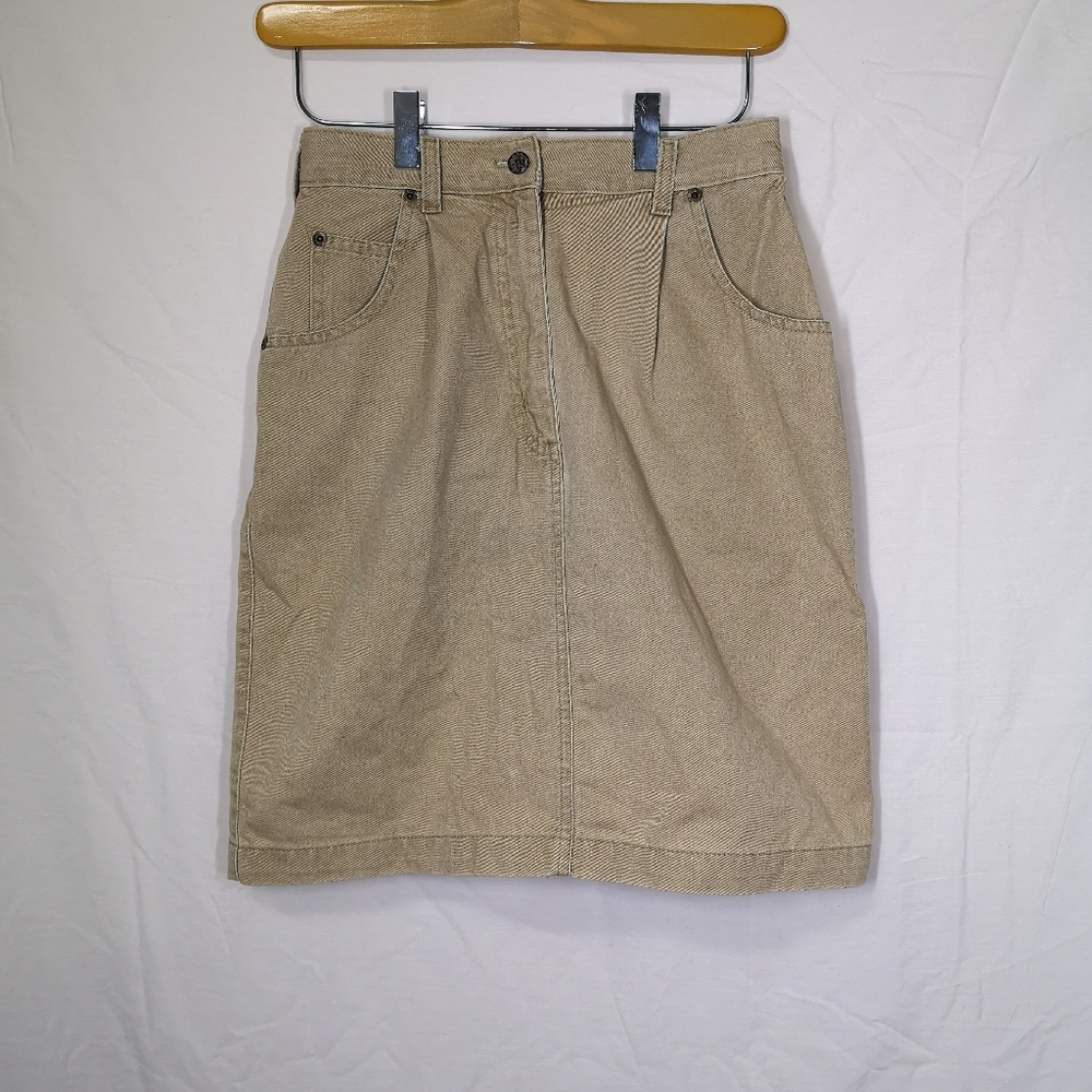 Woolrich Vintage Khaki Skirt
